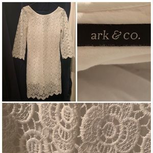Ark & Co White Dress